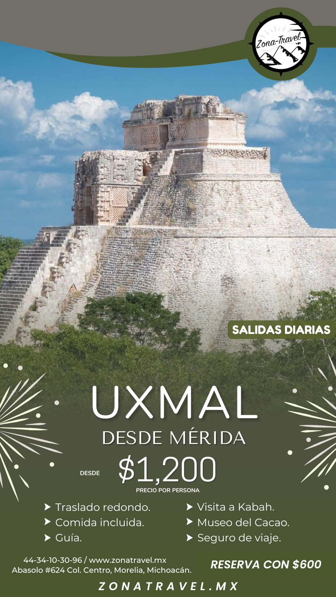 Uxmal y Kabah