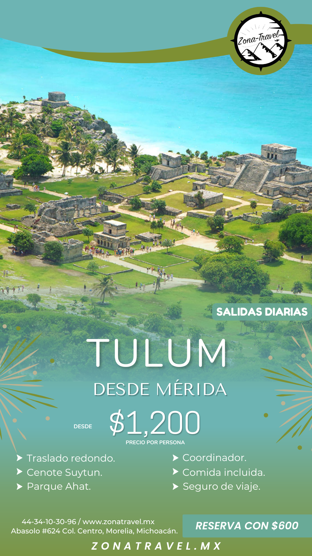 Tulum y Cenote Suytun