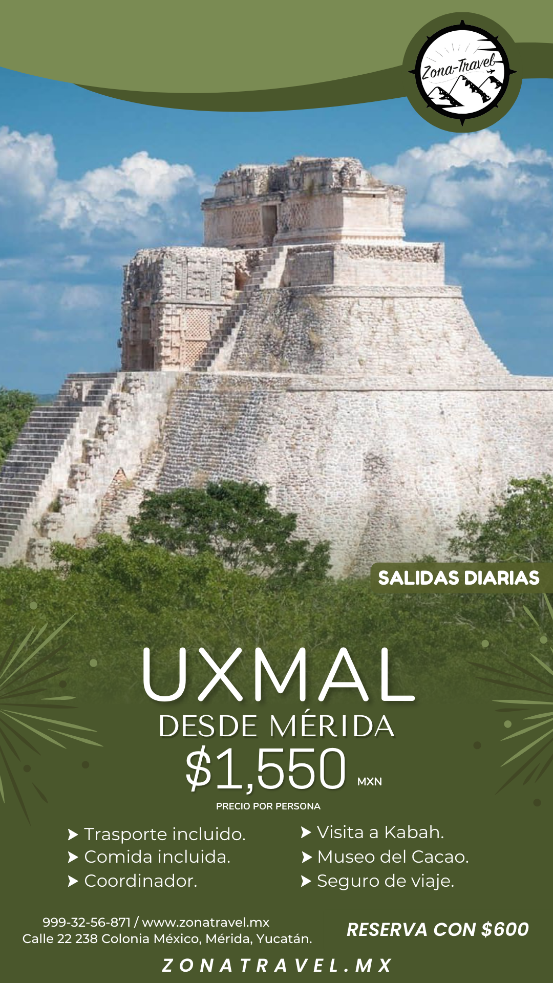 Uxmal y Kabah