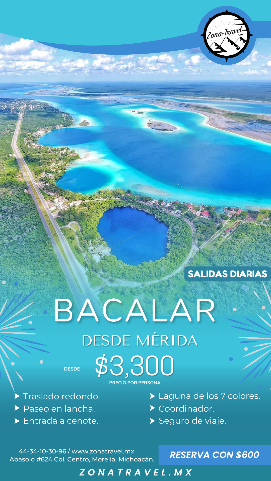 Bacalar y Mahahual
