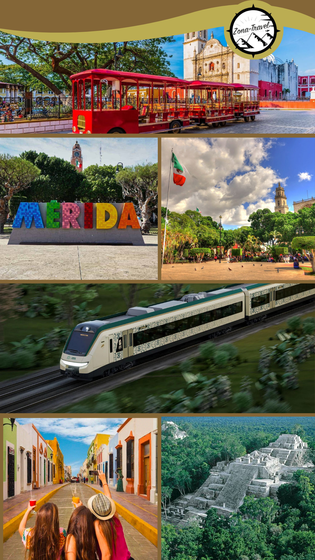 Campeche, Mérida y Tren Maya