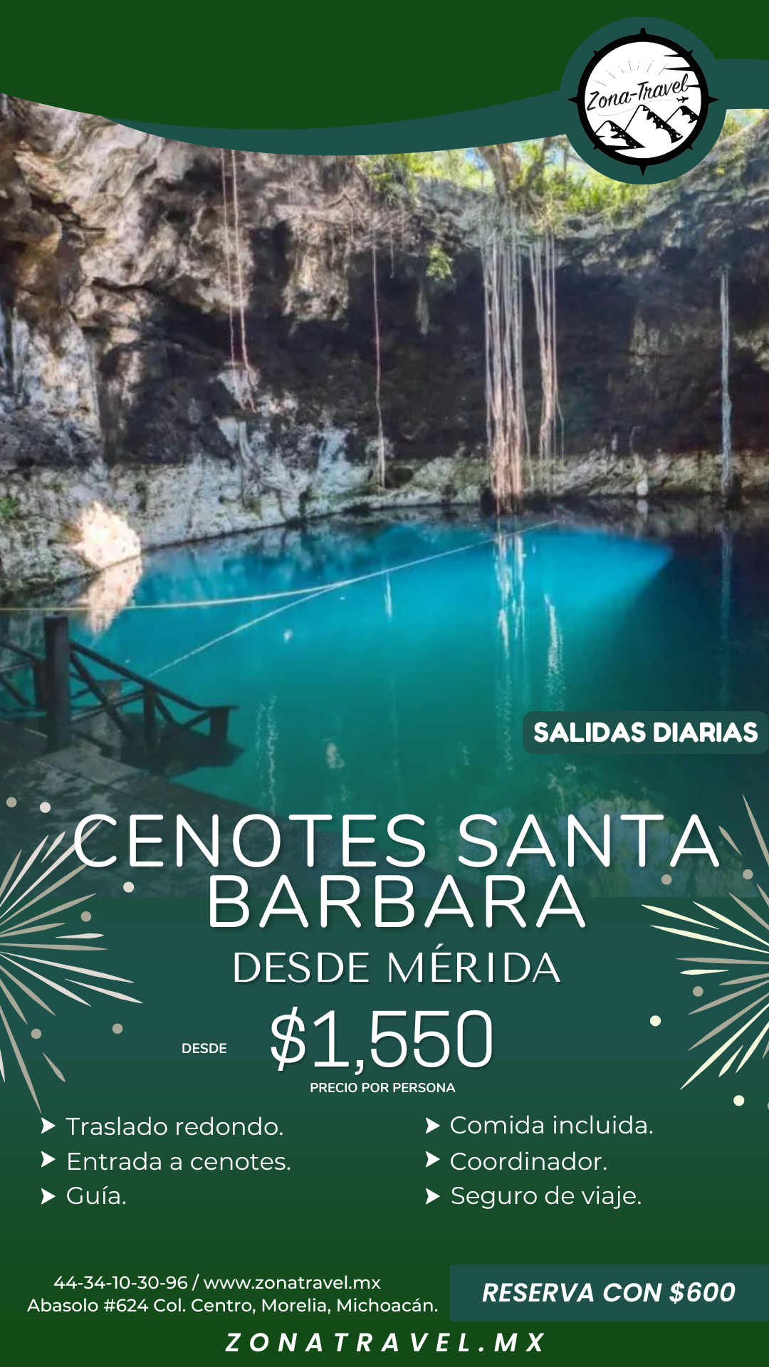 Cenotes de Santa Bárbara