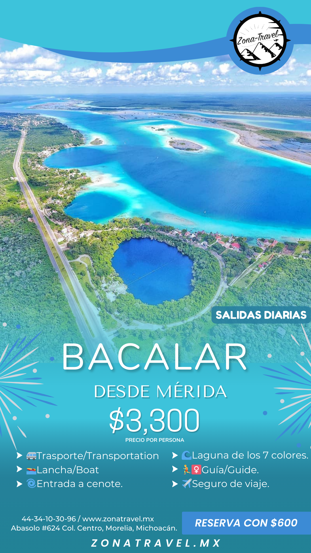 Bacalar y Mahahual