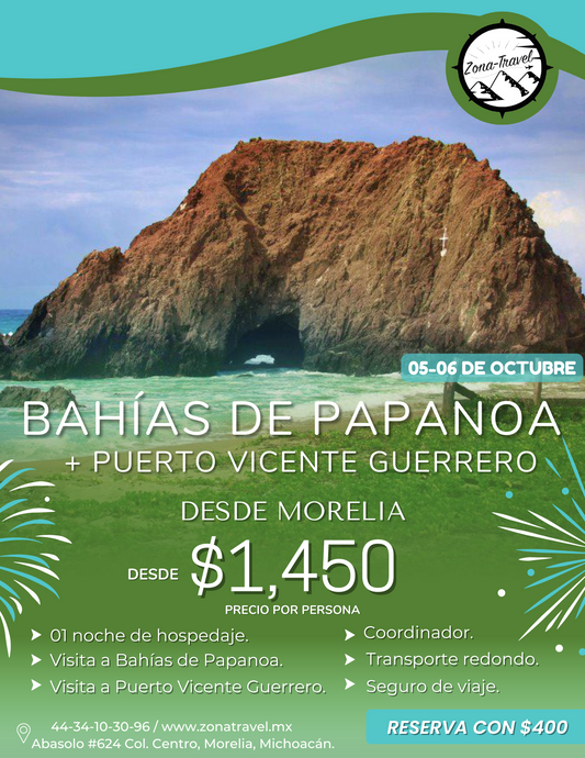 BAHÍAS DE PAPANOA Y PUERTO VICENTE GUERRERO