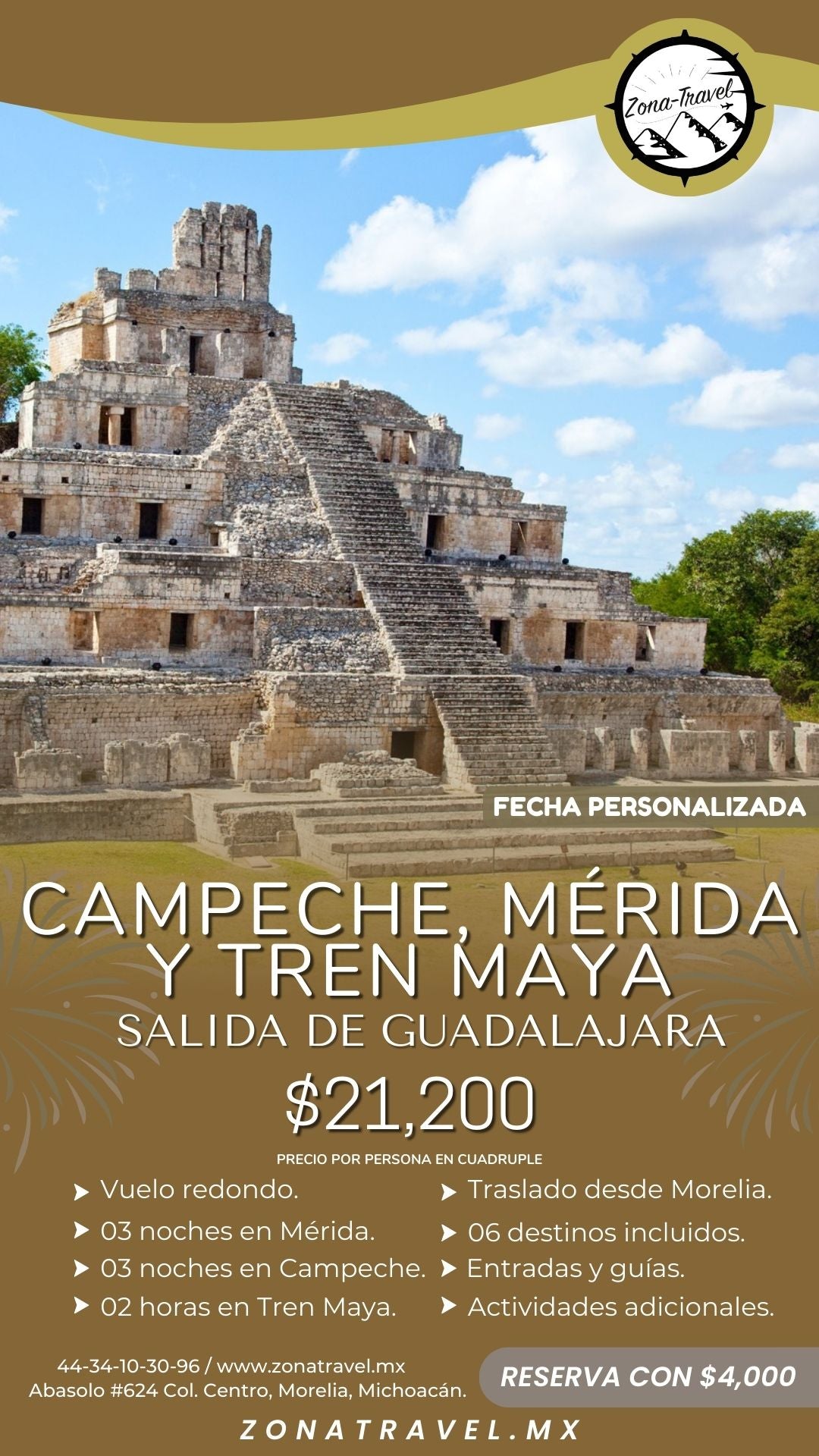 Campeche, Mérida y Tren Maya - GDL