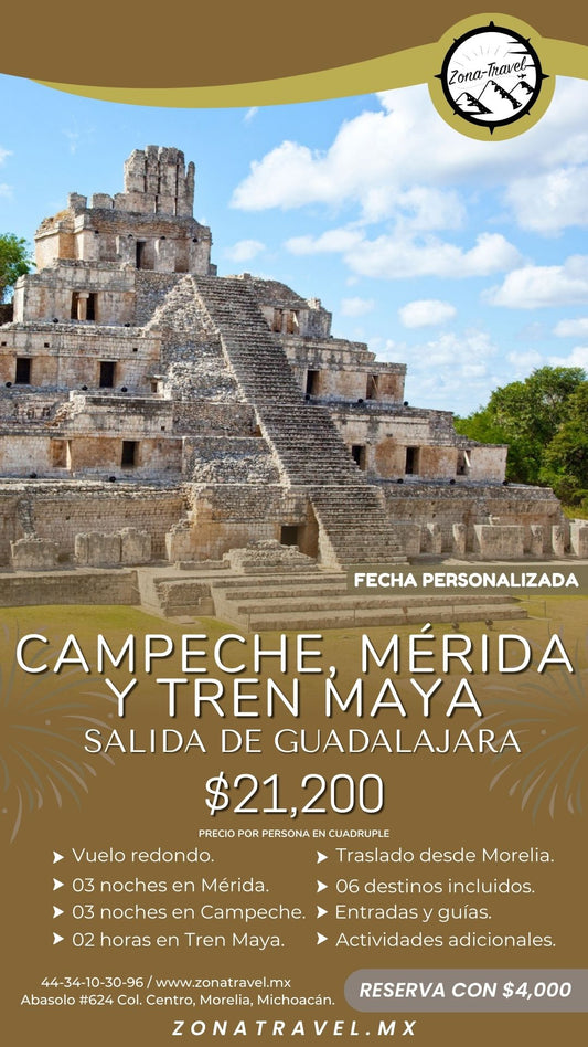 Campeche, Mérida y Tren Maya - GDL