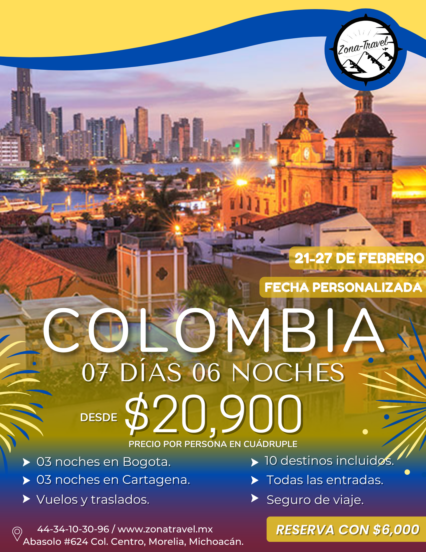 Colombia - Bogotá & Cartagena