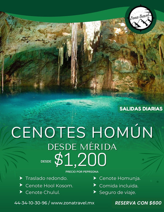 Cenotes de Homún