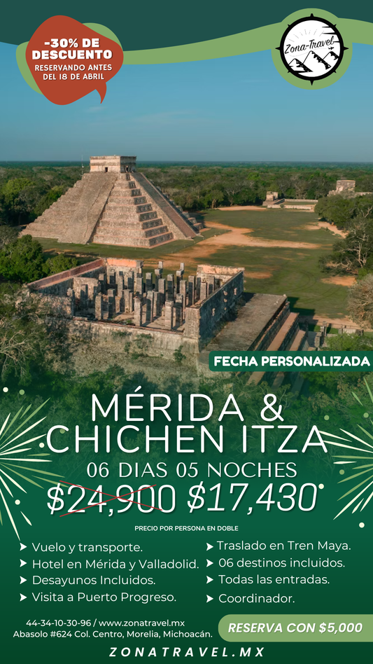 Merida y Chichen Itza