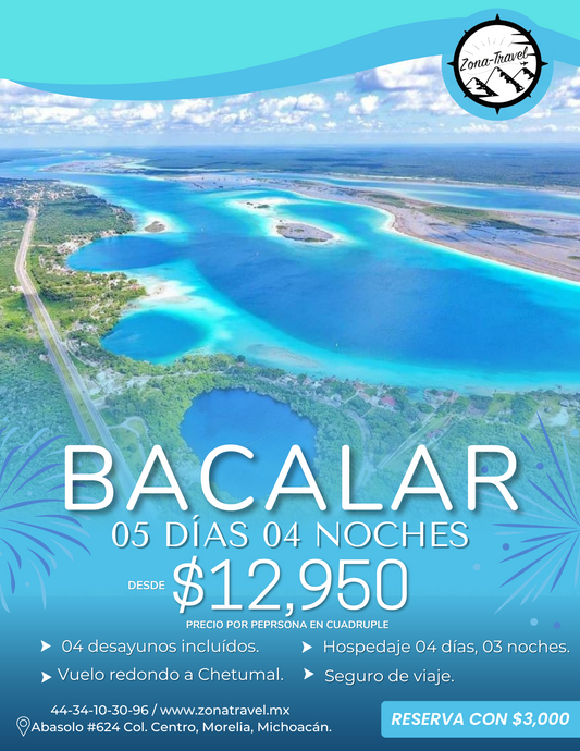 Bacalar - desde CDMX