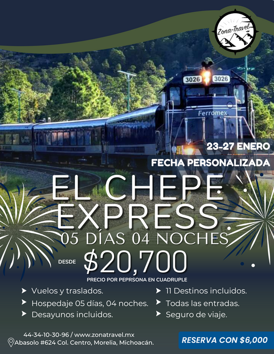 El Chepe Express - desde Querétaro